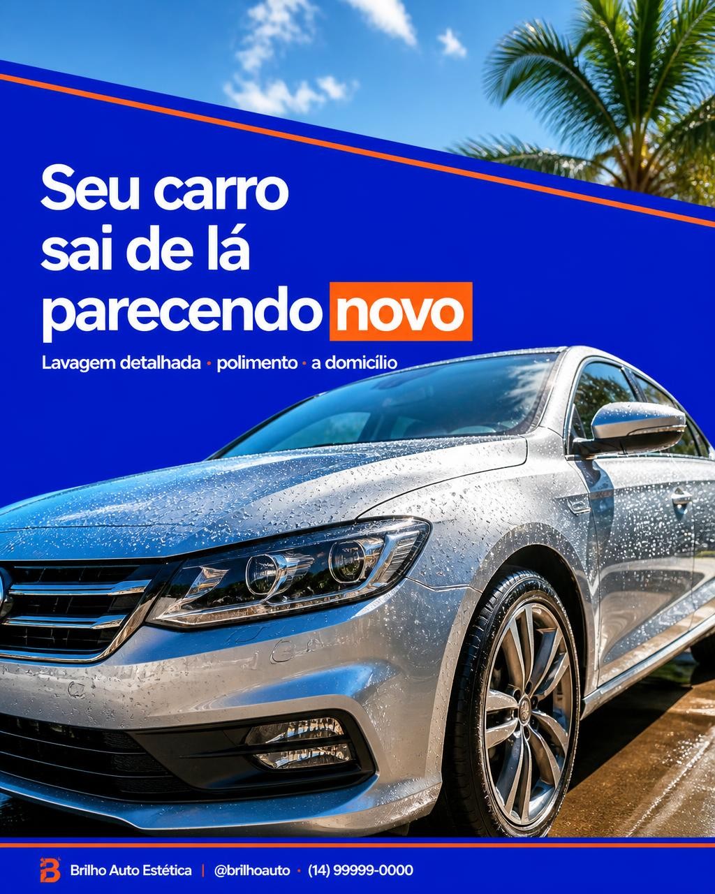 Post de prestador de serviço feito no app